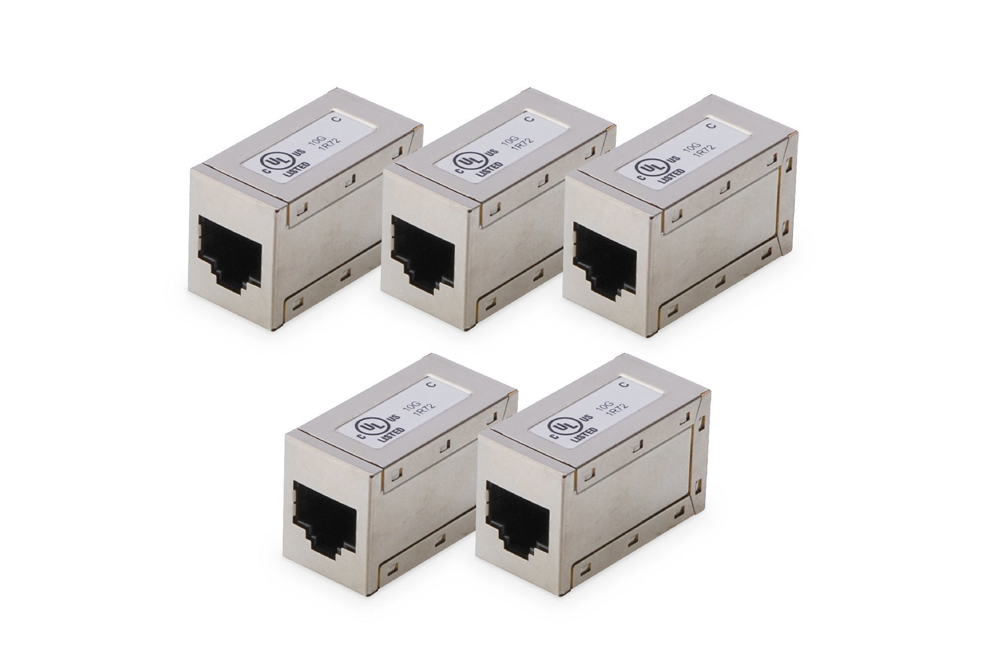 Digitus RJ-45 (Buchse) auf RJ-45 (Buchse) Adapter – CAT 6, geschirmt, Metallgehäuse