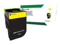 Lexmark Toner 80C2XY0 – Gelb, 4000 Seiten – für CX510