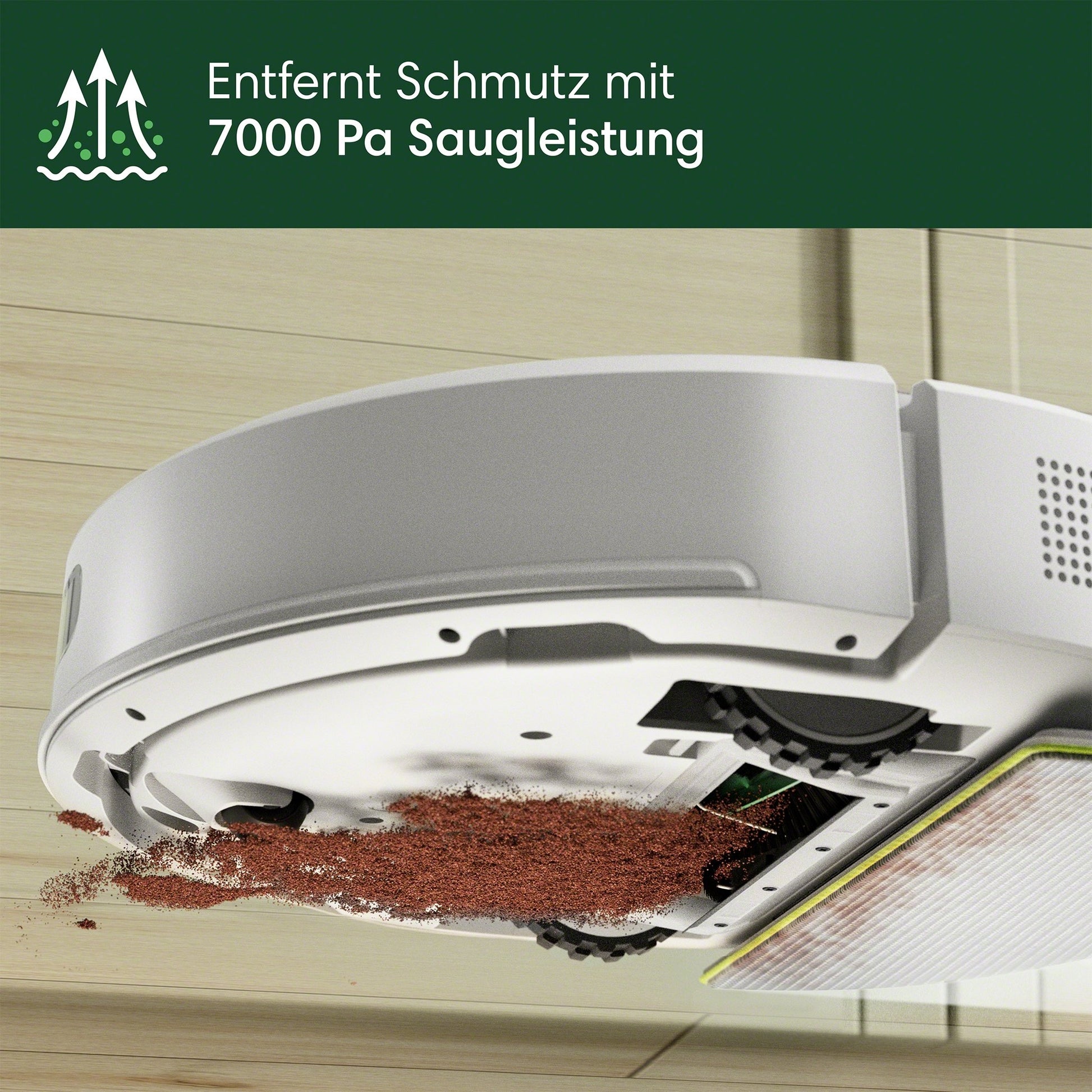 iRobot Roboterstaubsauger Roomba 105 – 0,2 l, Akkubetrieb, 3 Stufen, 33,1 × 33,5 × 10,4 cm