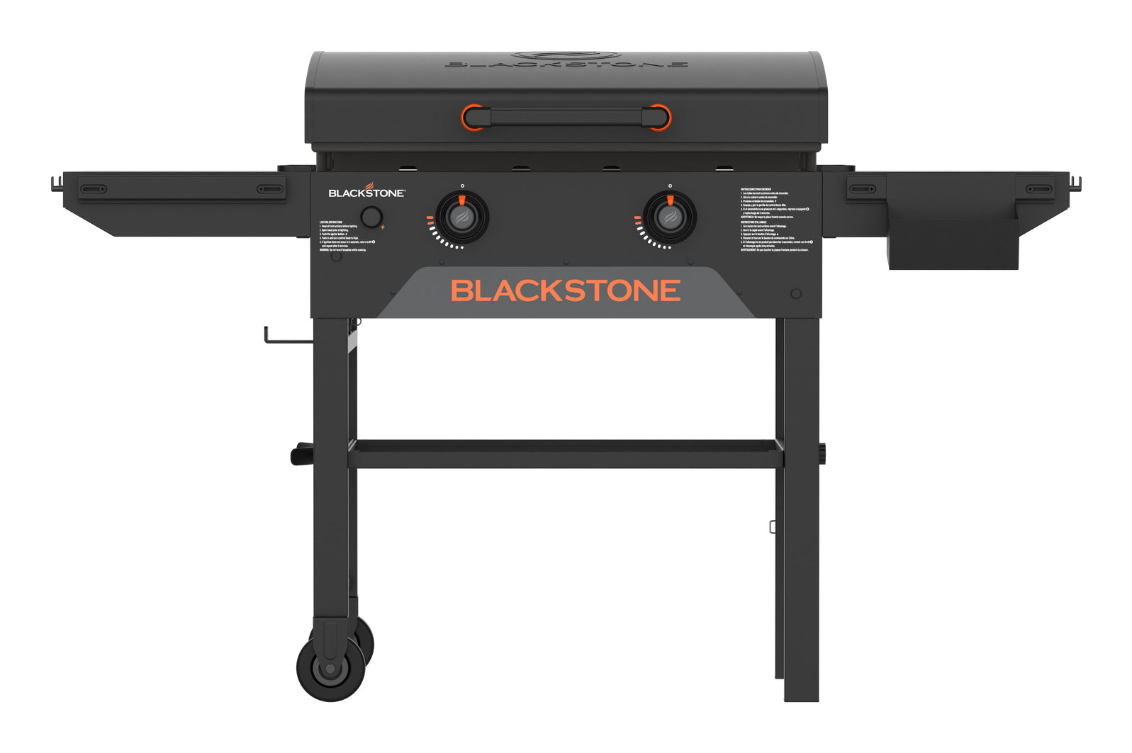 Blackstone Gasgrill 2287DK – 2 Brenner, 134 cm breit – Schwarz/Orange