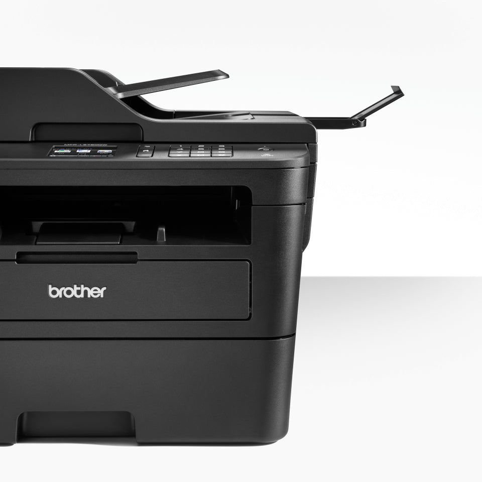 Brother MFC-L2750DW – S/W Laser-MFP A4, 4-in-1 – USB/WLAN – Duplex, ADF, 50-Blatt ADF – 34 S./Min. S/W