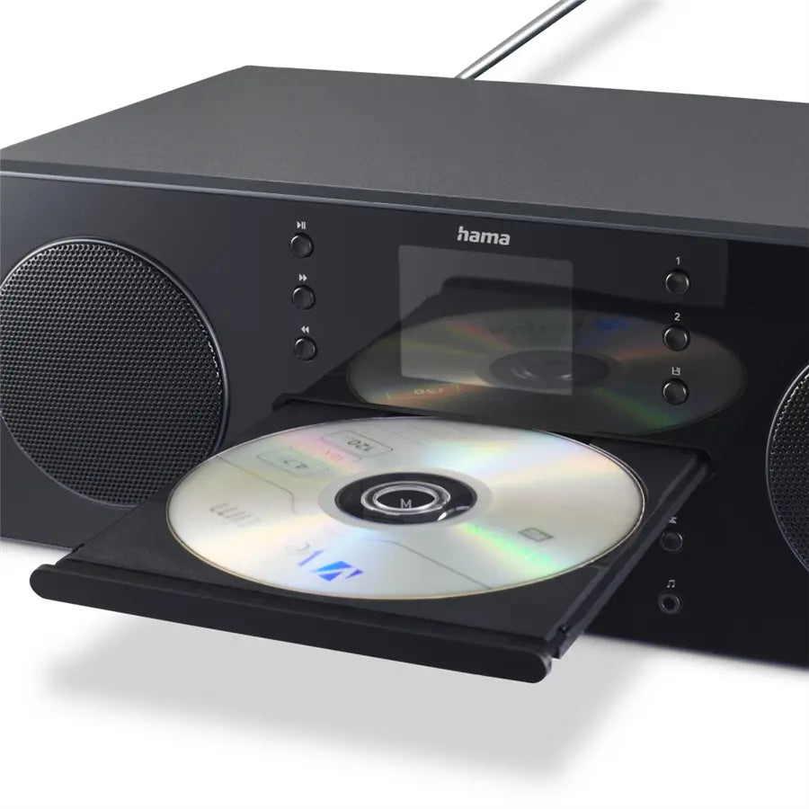 Hama DIR1570CBT – Internetradio, DAB+/UKW, CD, Bluetooth – Schwarz