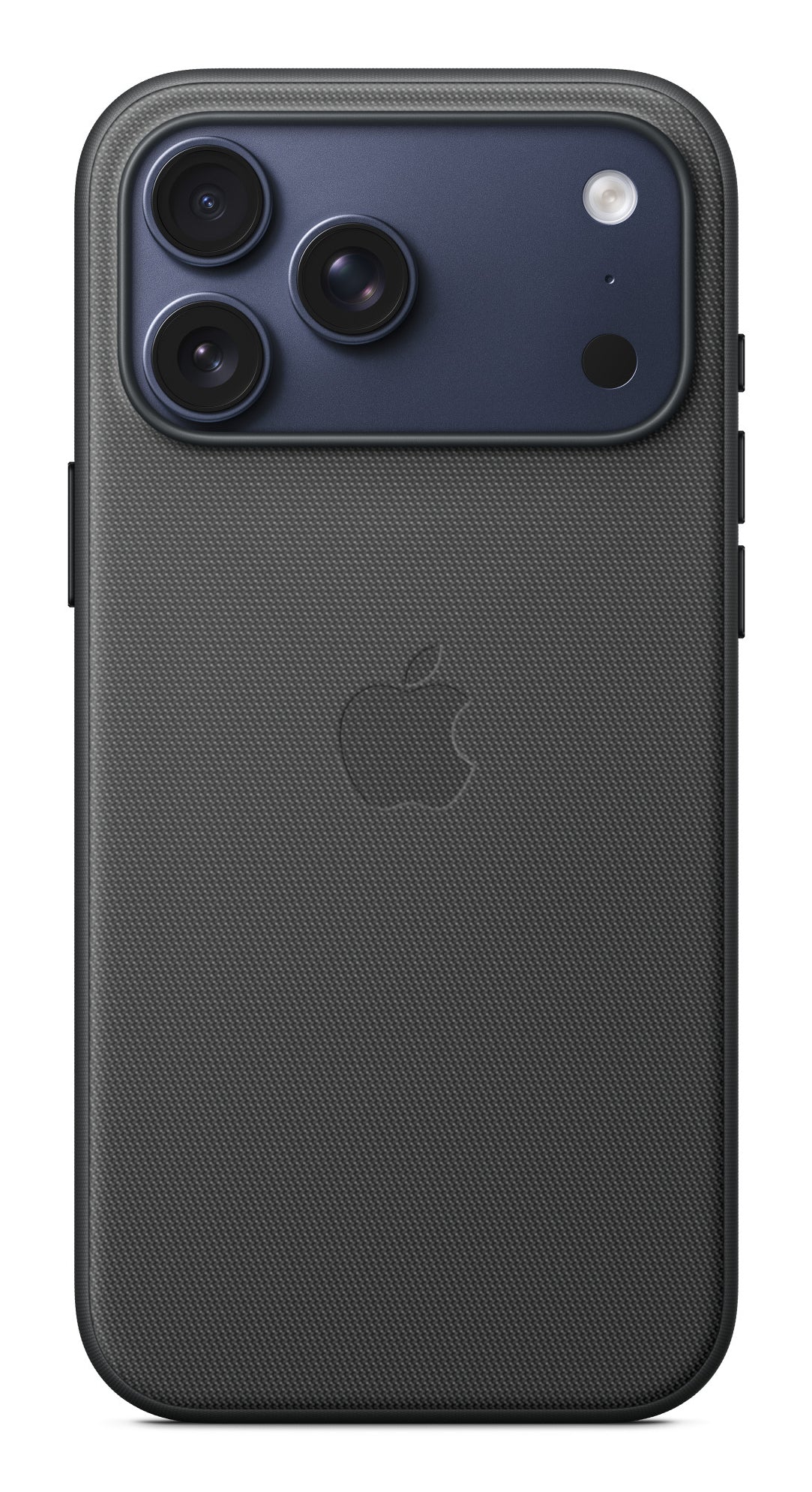Apple Backcover TechWoven – für Apple iPhone 17 Pro Max – schwarz – PC, MagSafe-kompatibel, mit Kartenfach