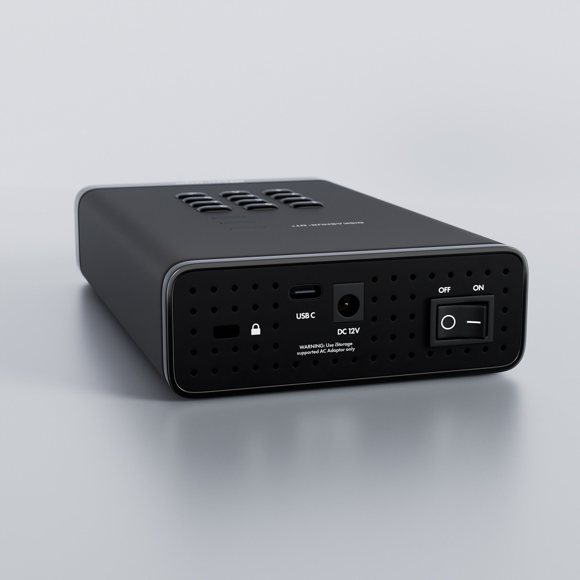 iStorage diskAshur DT3 – für 3,5" HDD, USB-C 3,2 Gen 1, hardwareverschlüsselt, FIPS 140-3 Level 3