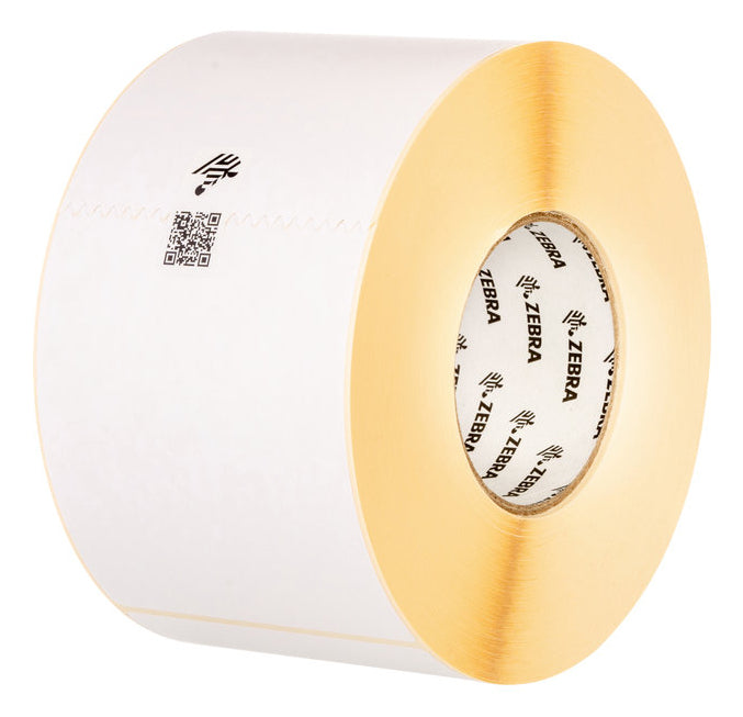 Zebra Etikettenrolle Z-Perform 1000T, 102 mm × 152 mm, Papier, Permanent, 4 Rollen/Box
