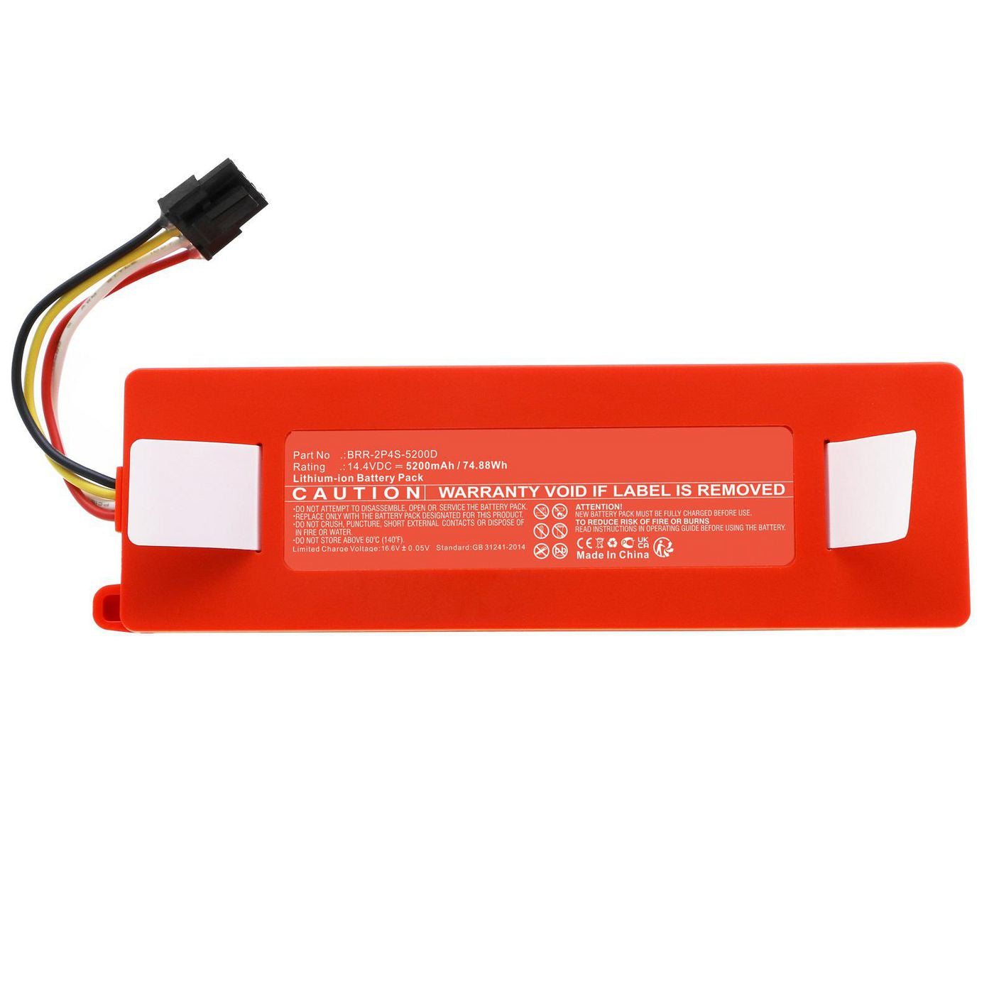 CoreParts Akku MBXVAC-BA0358 74,88 Wh – für Roborock