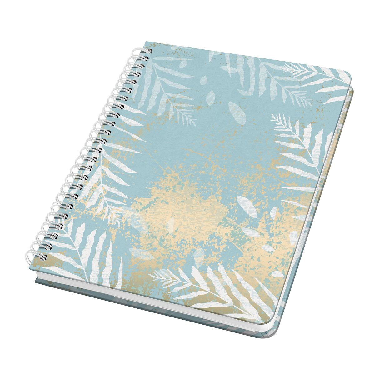 Sigel Spiralbuch Jolie, 162 × 215 mm, punktkariert, Spiralbindung, Hardcover, 120 Seiten – mehrfarbig