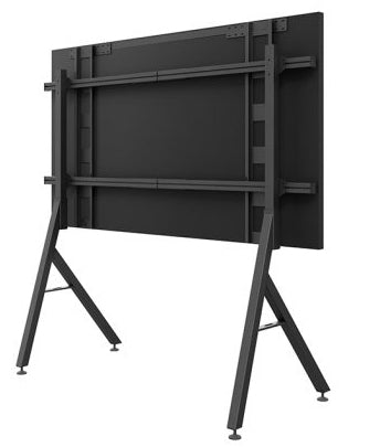 Hagor Digital-Signage-Stand für Samsung IAB 110" – höhenverstellbar, inkl. AV-Ablage – Metall, schwarz