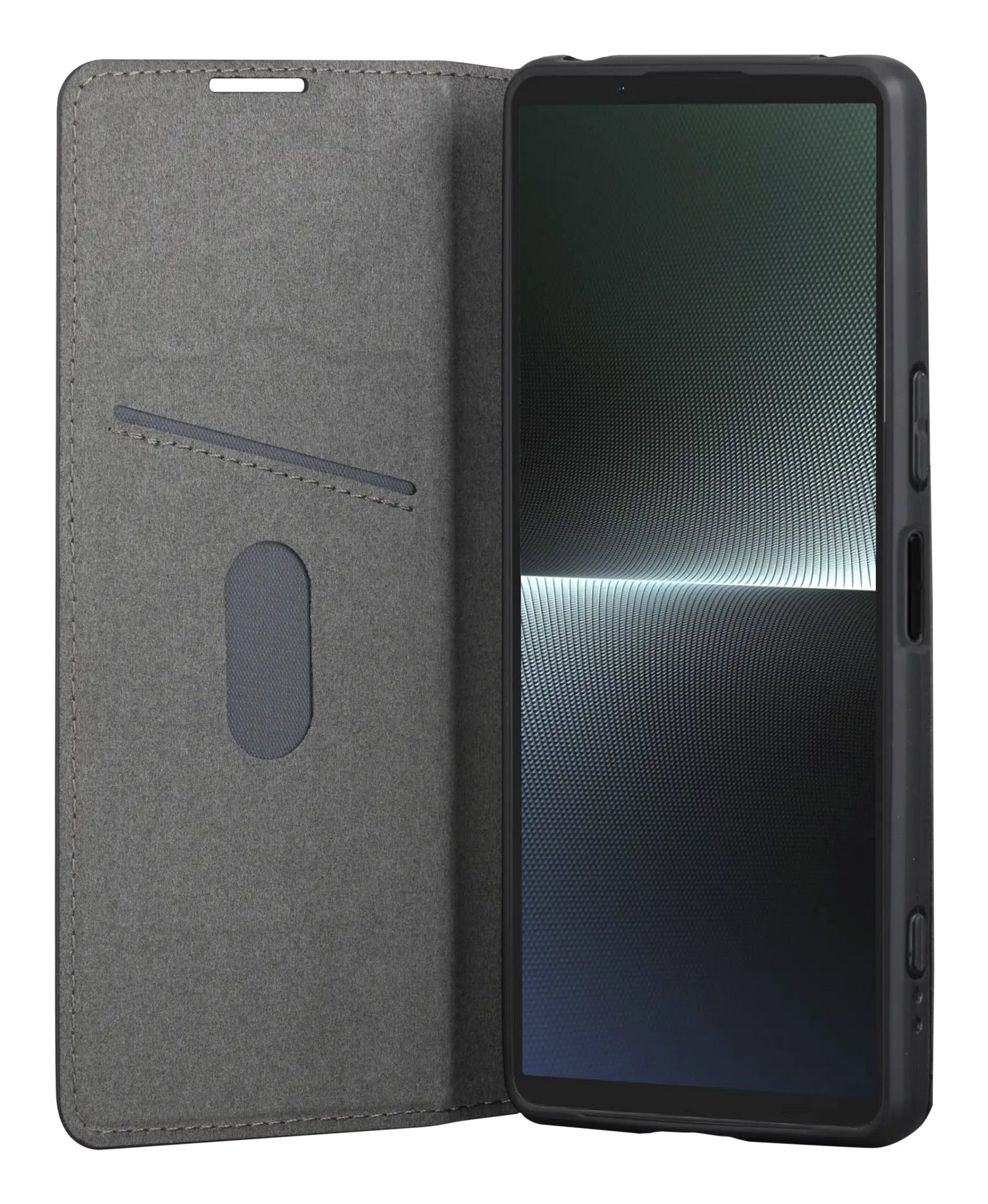 dbramante1928 Oslo Wallethülle – für Sony Xperia 1 Mark V, mit Ständer, 3 Kartenfächer, Kunststoff, Schwarz