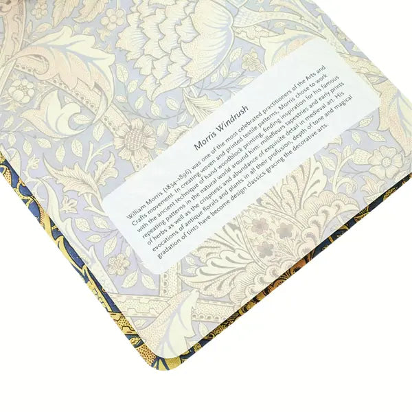 Paperblanks Notizheft – A5 – blanko – 80 Seiten – 100 g/m² – Hardcover, perforiert – blau – FSC