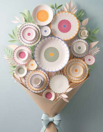 Villeroy & Boch Fleur Cassis Dessertschale – Porzellan, Pink, 6 Stück