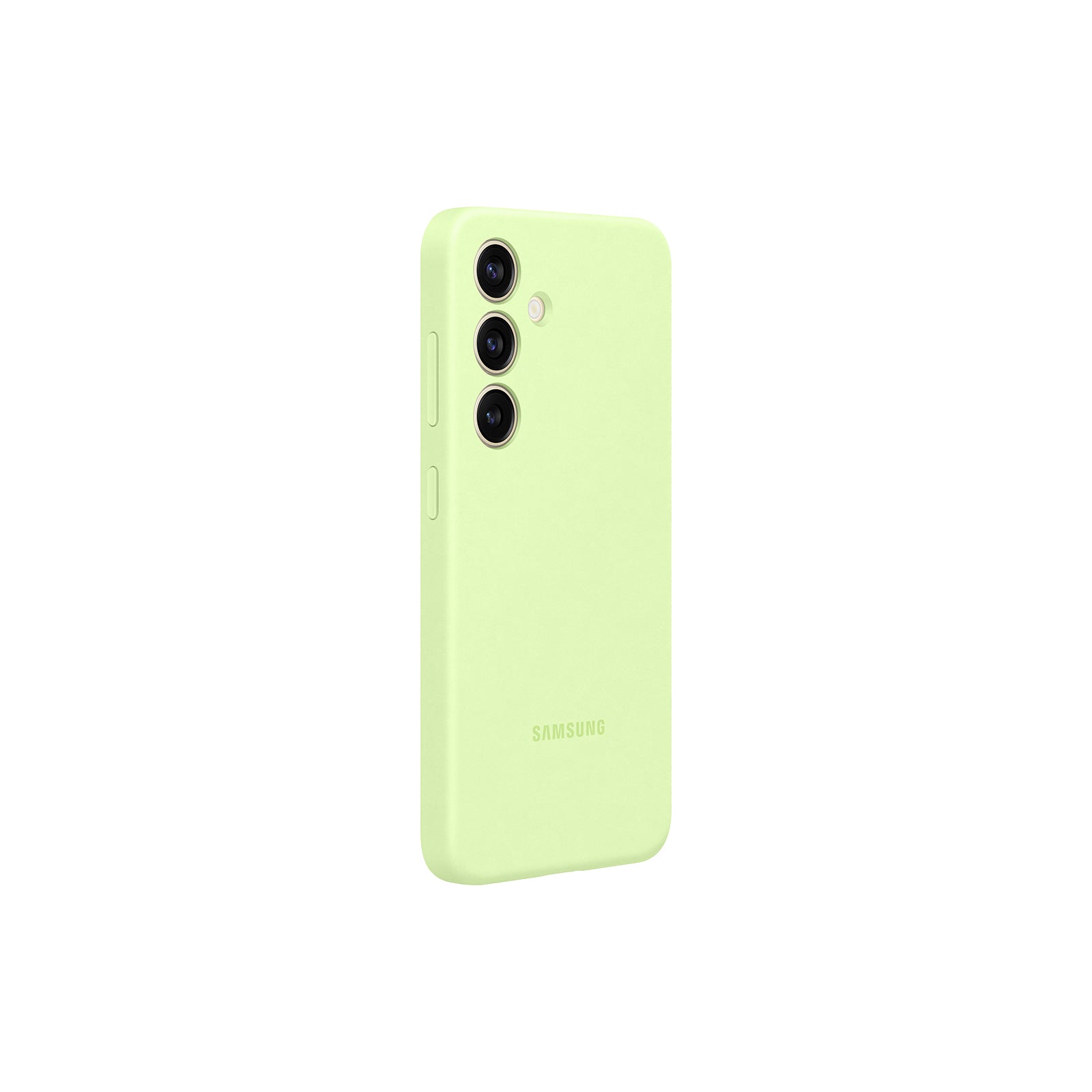 Samsung Backcover – für Samsung Galaxy S24 – grün – Silikon, stossgeschützt, kratzresistent