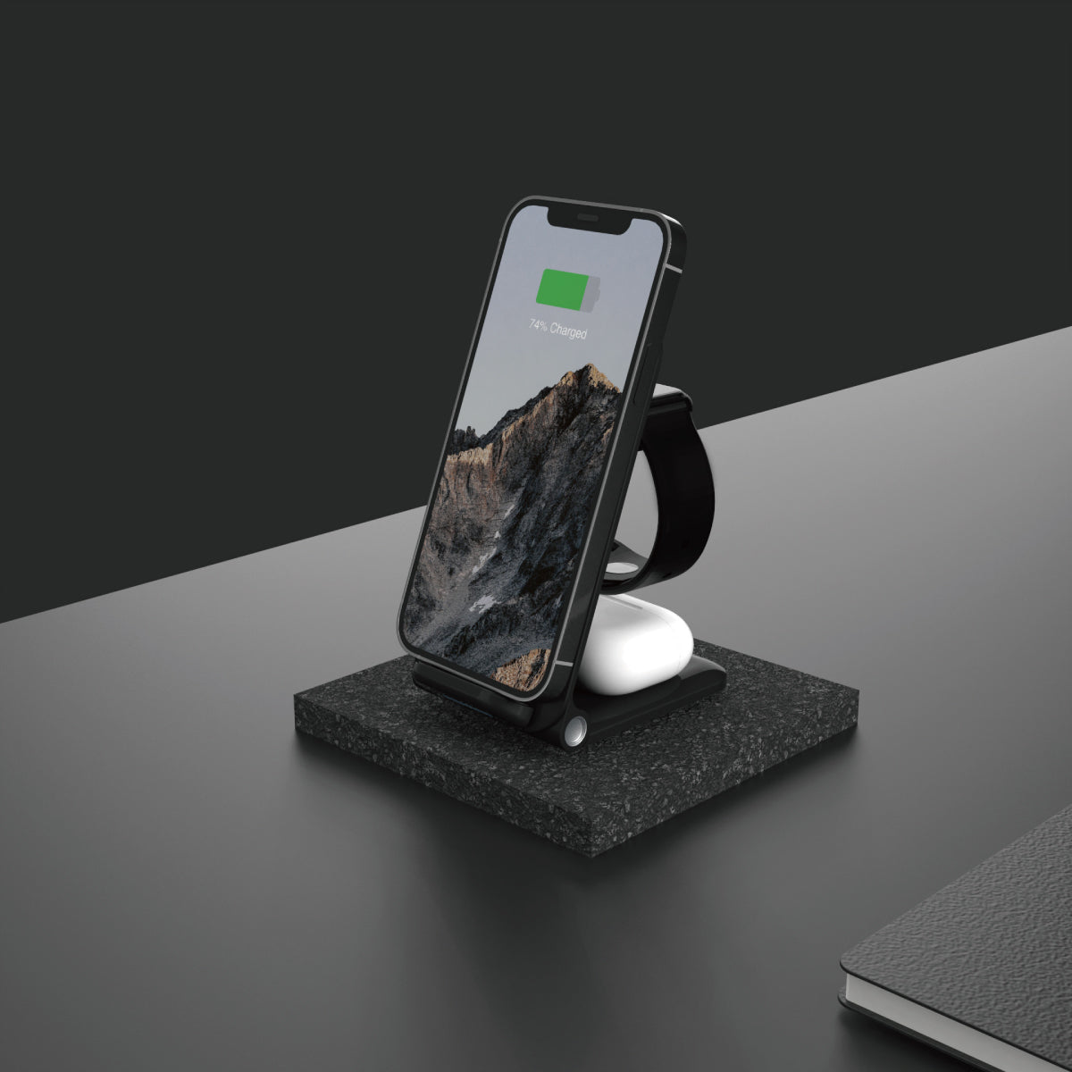 Vinnic Trivor VP-PD-31W Ladestation – 15 W – für iPhone, AirPods, Apple Watch