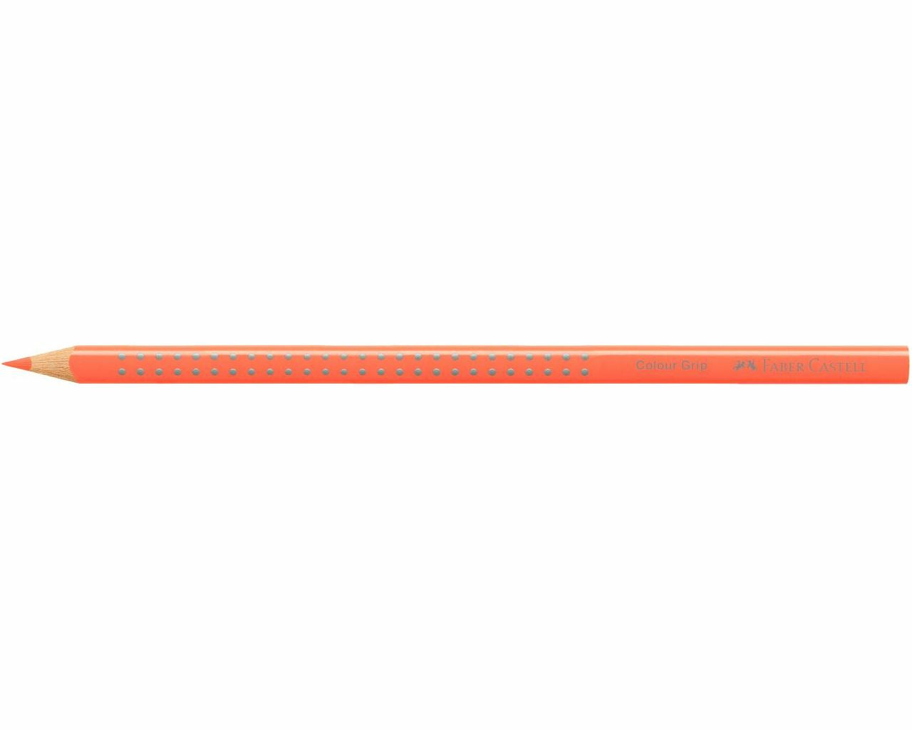 Faber-Castell Buntstift Colour Grip – Aquarell, Dreikant, Einzelstift Orange