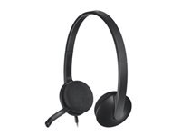 Logitech H340 – Headset – USB‑A – Schwarz