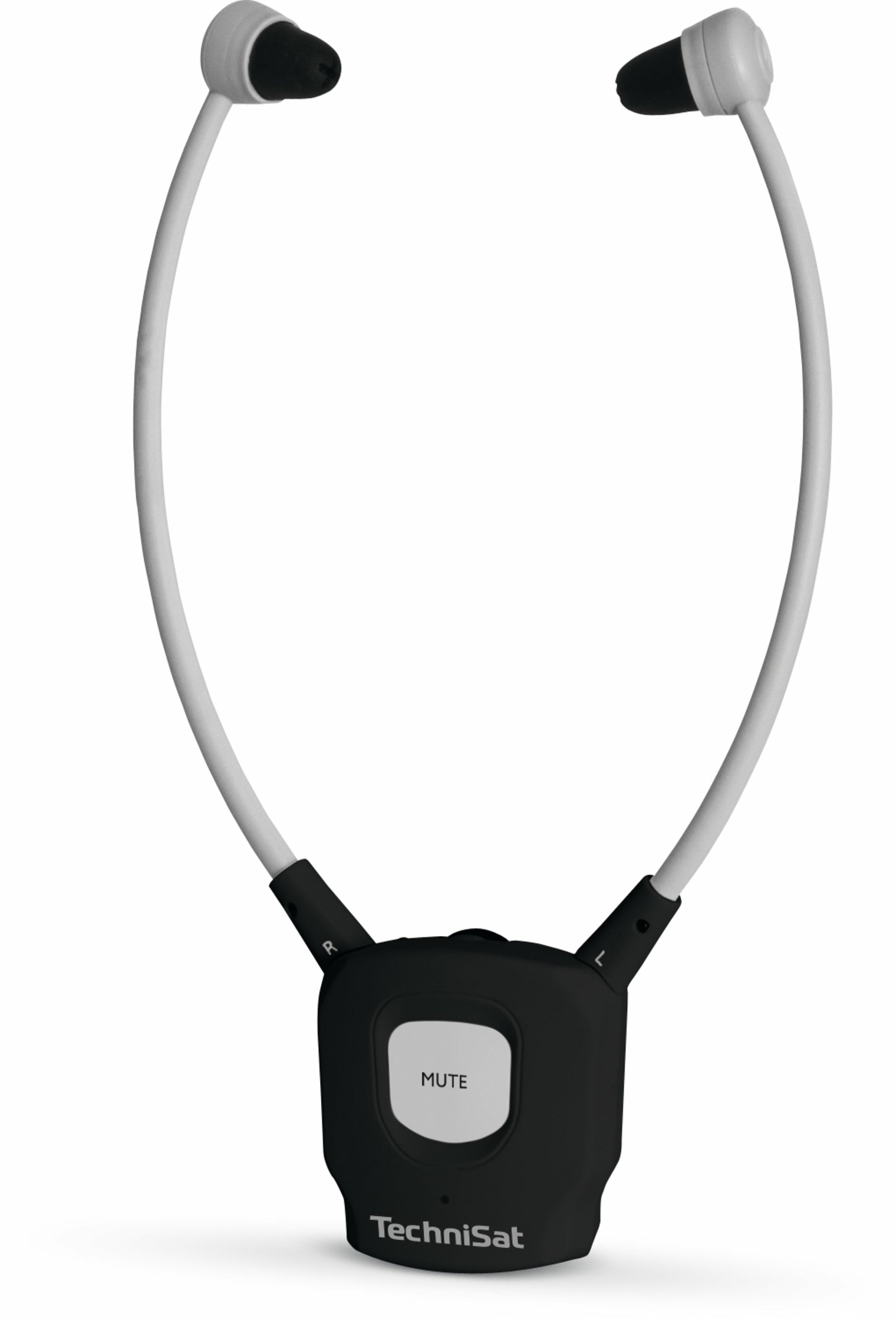 TechniSat Stereoman ISI 3 In-Ear Kopfhörer – Kabel + 2,4-GHz-Funk, 3,5 mm Klinke, Schwarz
