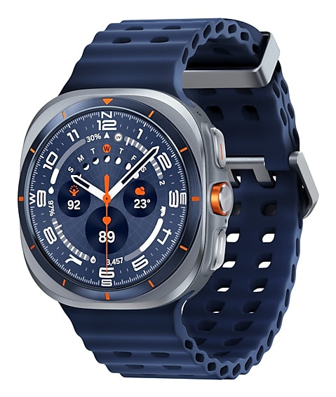 Samsung Galaxy Watch Ultra – Smartwatch – GPS, Bluetooth, WLAN, NFC, IP68, Titanblau