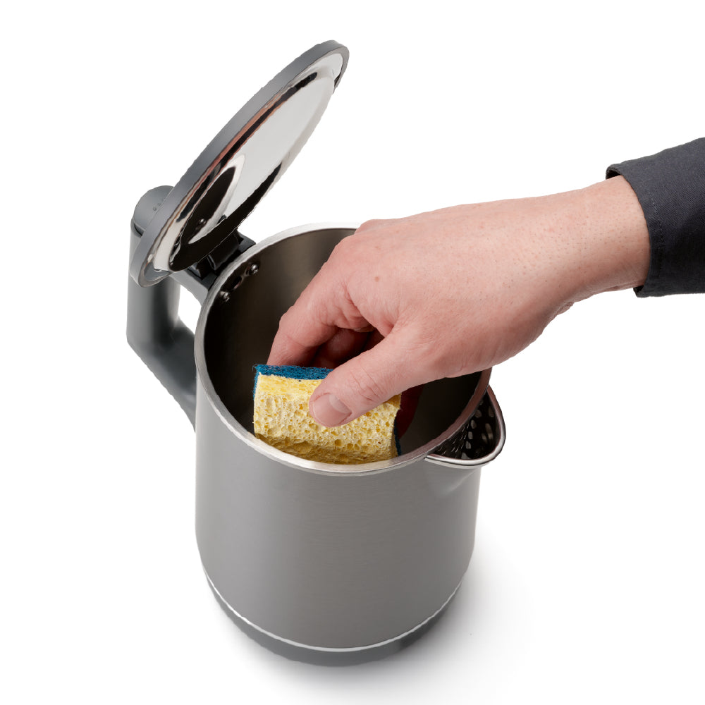 Solis Kettle 5520 – Wasserkocher 1,7 l, 1800 W, Edelstahl, Silber