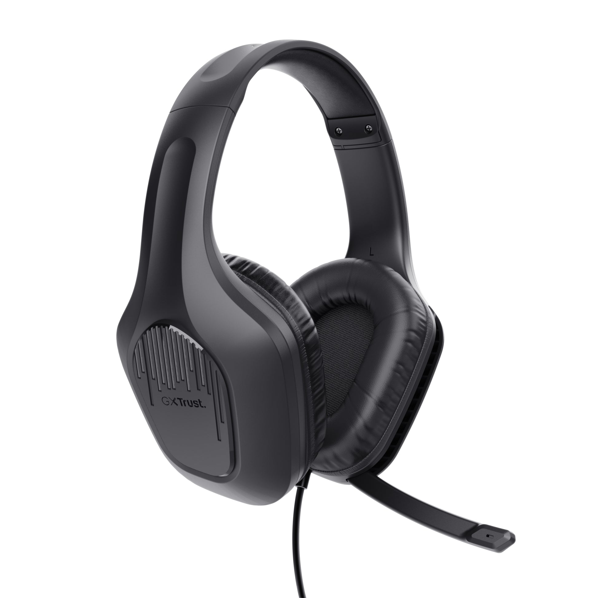 Trust GXT790 Gaming-Headset – On-Ear, Stereo, Kabelgebunden, 3,5 mm Klinke, Schwarz