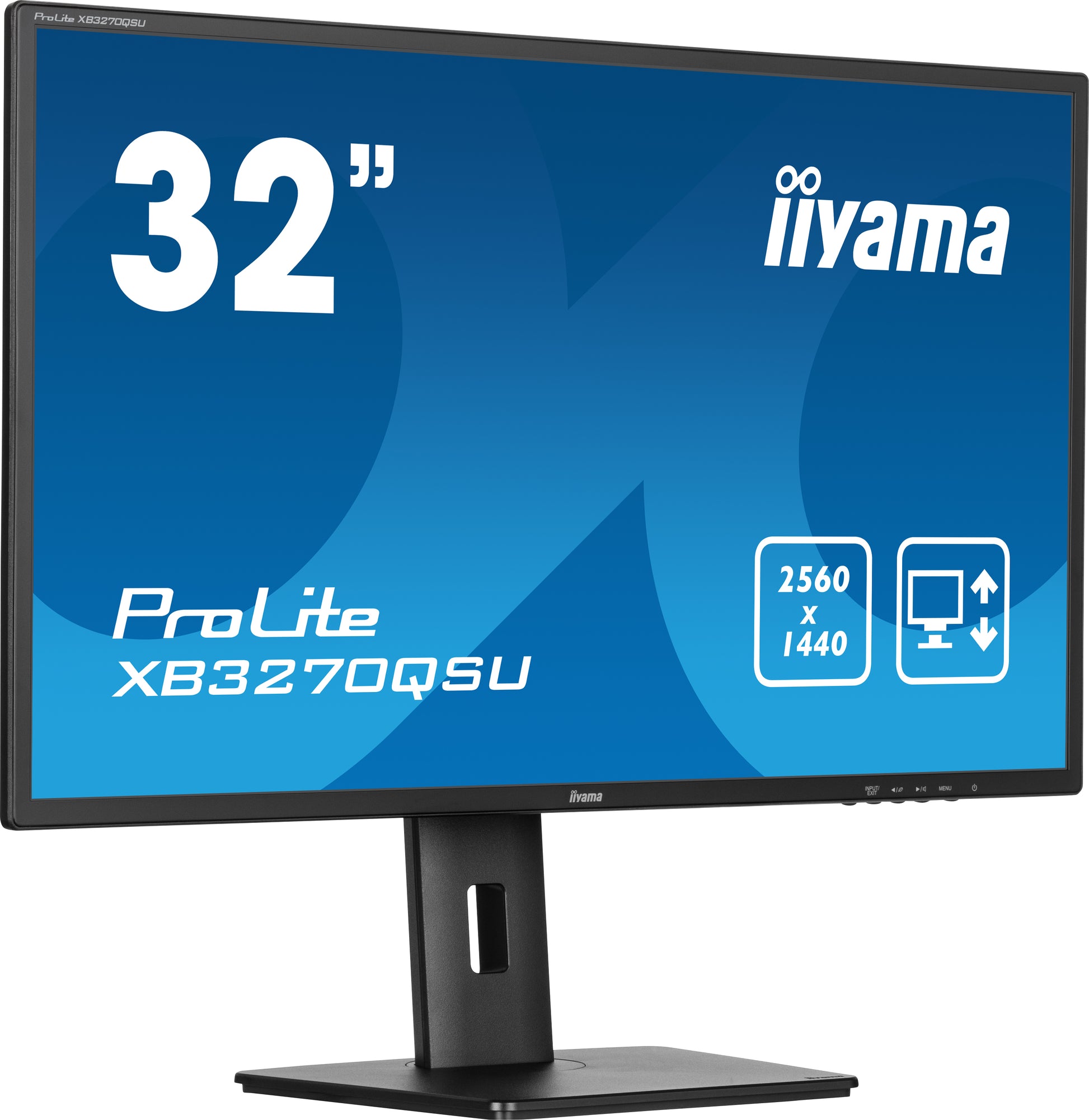 iiyama XB3270QSU-B1 – Monitor, 32" 2560 × 1440 (WQHD), IPS