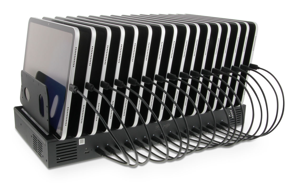 LMP SmartCharge 500 H Ladestation – 500 W, 16× USB-C – für Apple iPad, iPhone