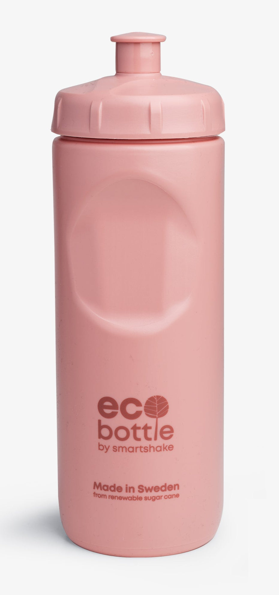 Smartshake EcoBottle Trinkflasche 500 ml – Zuckerrohrpulpe (Bagasse), Schraubdeckel, Pink