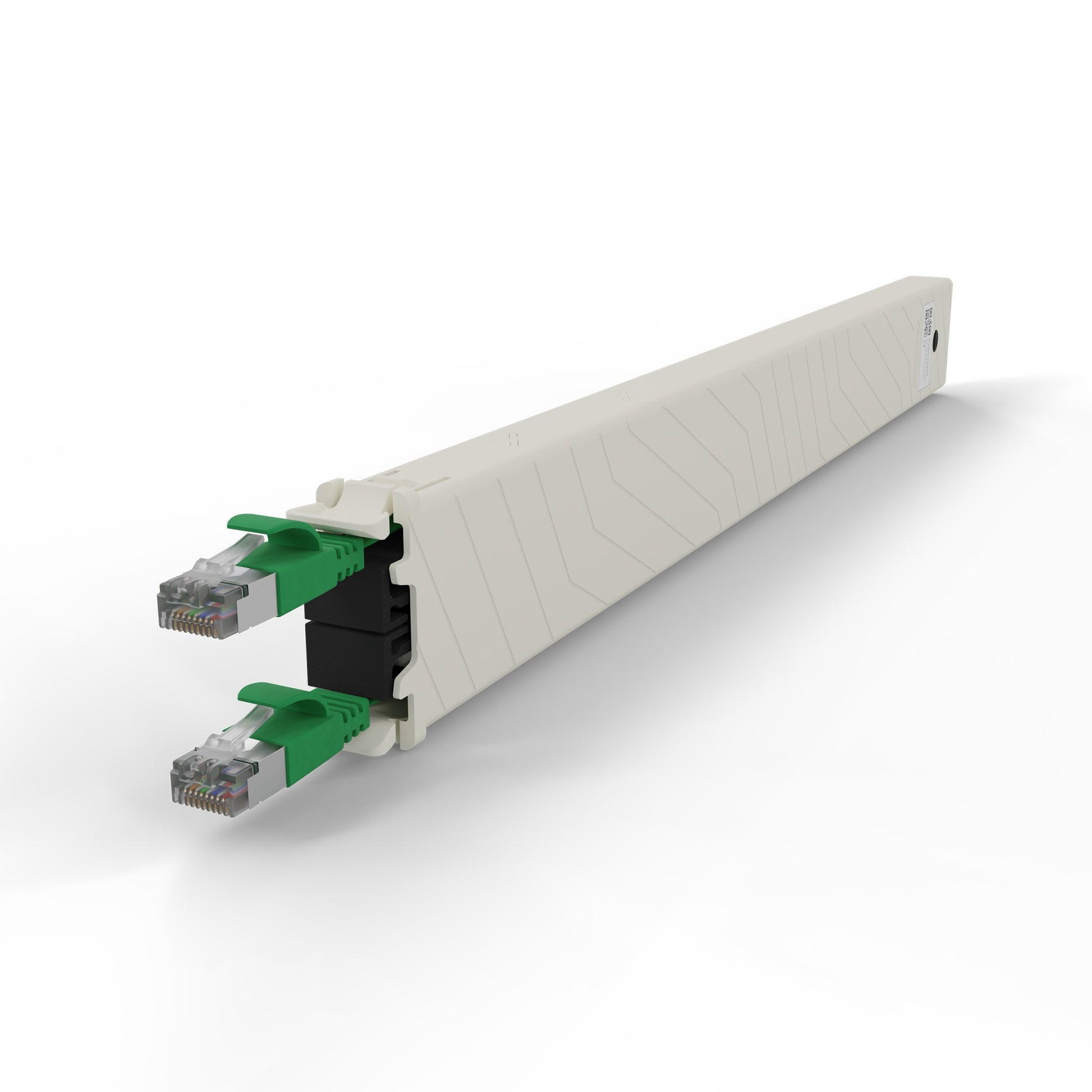 PATCHBOX Kassetten-Patchkabel – Cat6a U/FTP (STP), 0,8 m, Grün, RJ-45