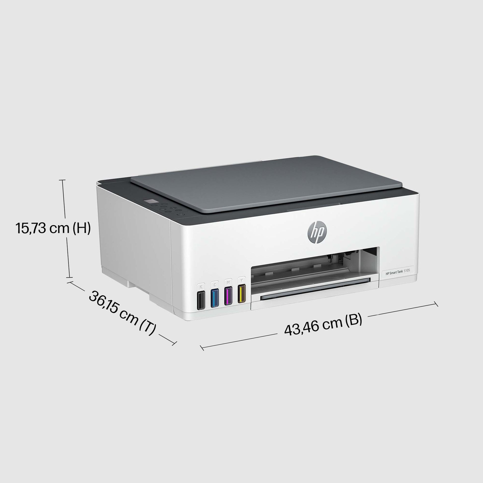 HP Smart Tank 5105 – Farbiges Tintenstrahl-MFP, 3-in-1 – WLAN