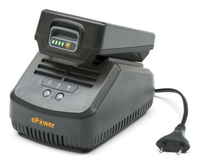 Stiga C 215 S Ladegerät 20 V, 2 A – für STIGA ePower Li-Ion Akkus – grau