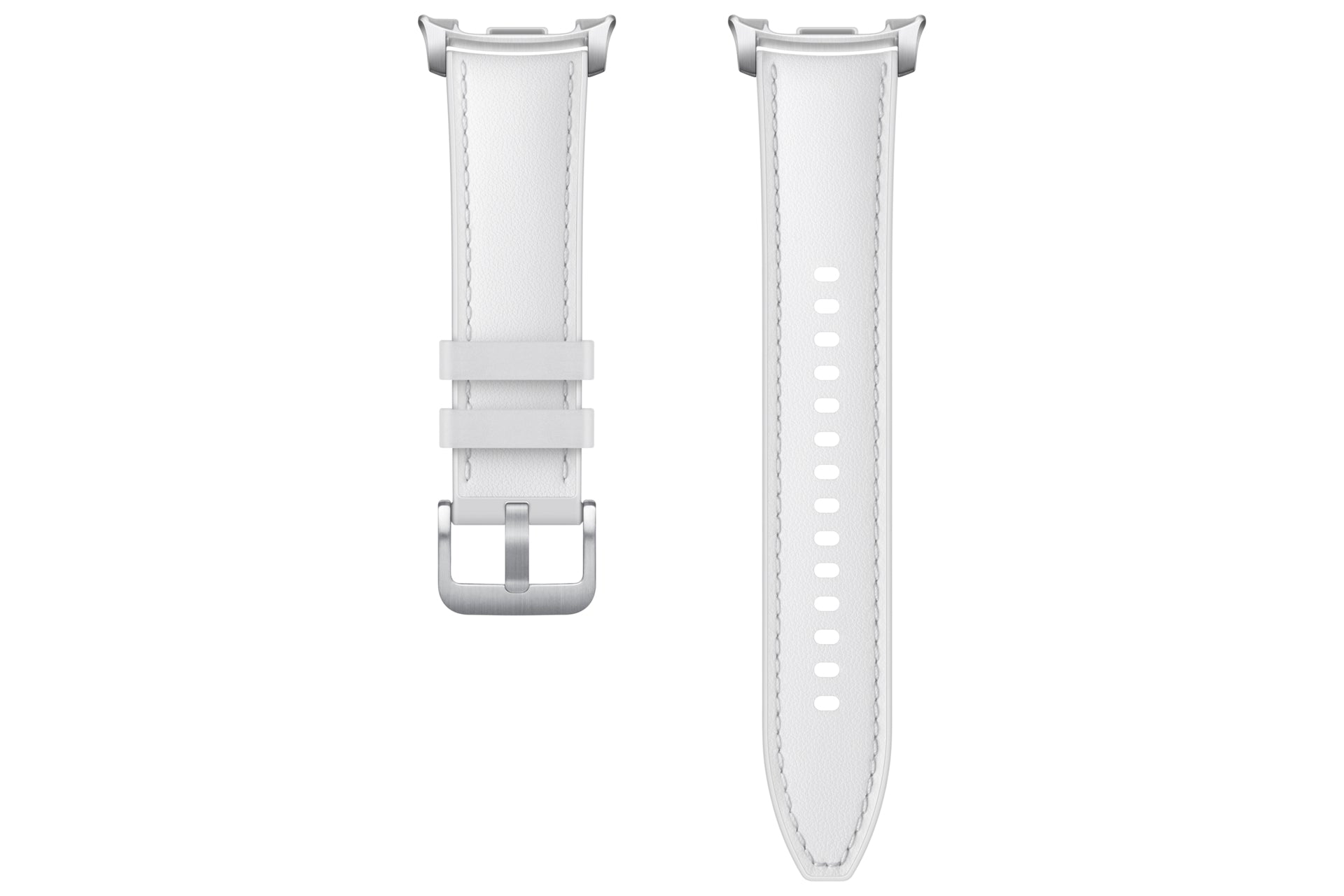 Samsung Hybrid Armband, Weiss, S/M, M/L, für Galaxy Watch8, Watch8 Classic