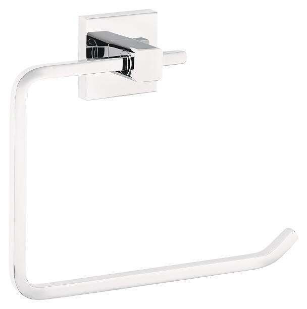 TESA DELUXXE Handtuchring – Wandmontage – 18,4 × 15,6 cm – Chrom – Metall
