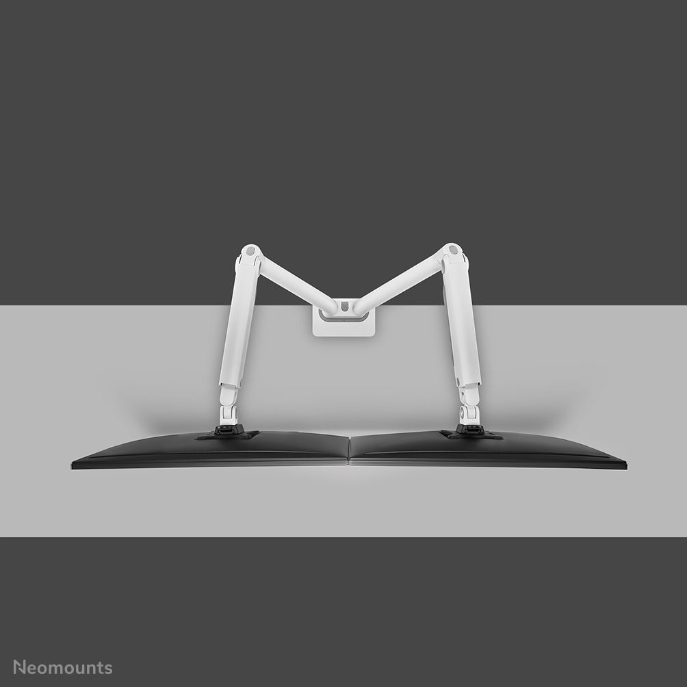 Neomounts Ds70S-950Wh2 – Monitorarm, 2, Klemme/Durchführung, bis 35", VESA 75 × 75/100 × 100 mm, 18 kg