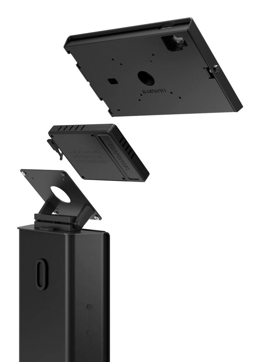 Compulocks Brandable Floor Stand Plus – 2 Jahre Garantie, Schwarz