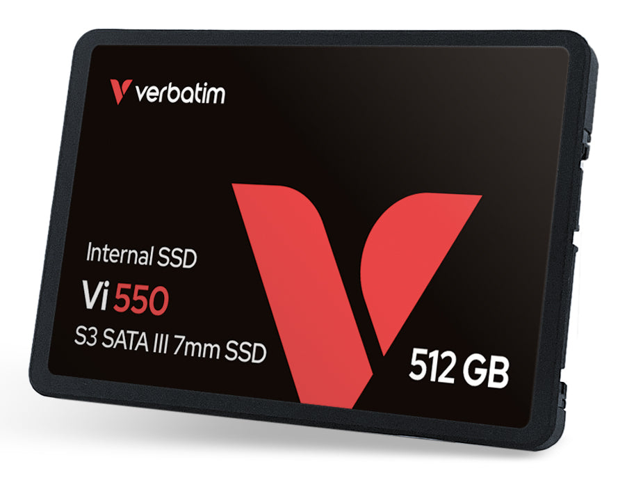 Verbatim VI550 S3 – 512 GB 2,5" SATA SSD – 520/500 MB/s (Lesen/Schreiben)