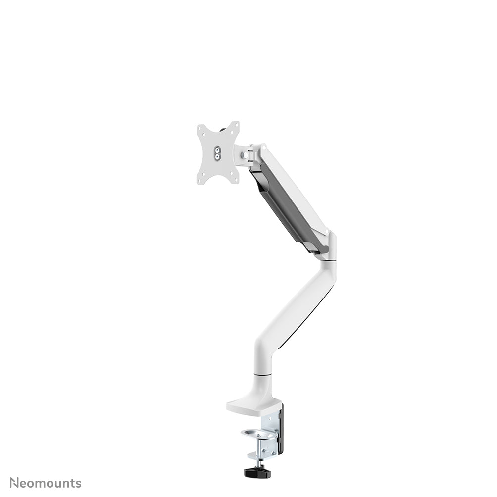 Neomounts Monitorarm, Tischklemme/Tischdurchführung, bis 32", Weiss