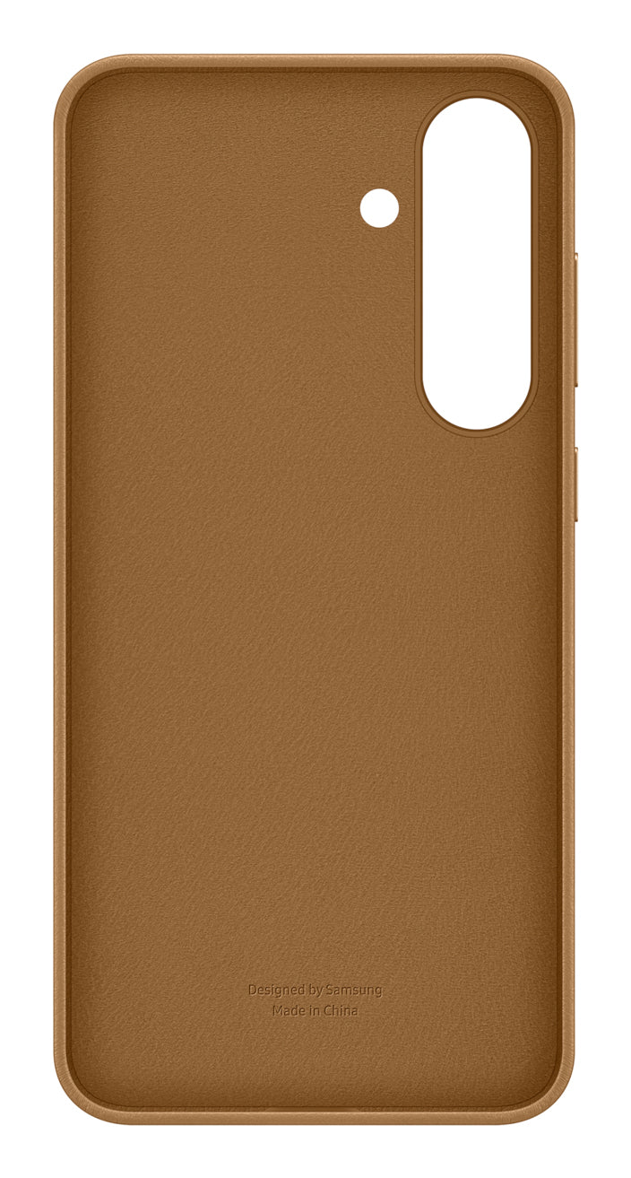 Samsung Backcover – für Samsung Galaxy S25+ – braun – Kunstleder