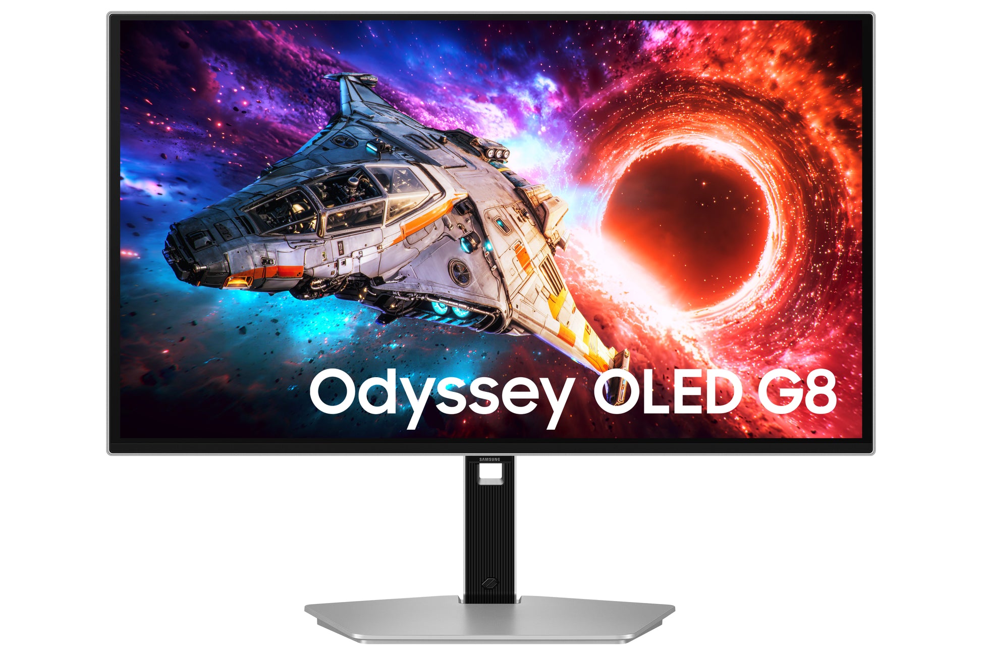 Samsung Odyssey G8 (G80SH) – 27", 3840 × 2160 (4K), OLED, 240 Hz, USB-C 98 W, DisplayHDR 400