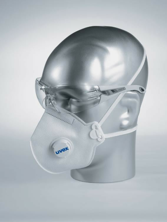 Uvex Einwegmaske silv-Air c 3110 FFP1 Weiss – 15 Stück
