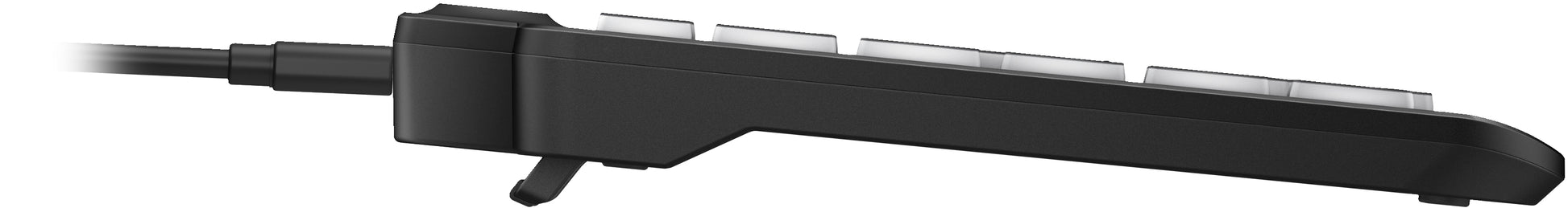 HP 405 – Tastatur – Membran, kabelgebunden – USB-C – beleuchtet – auslaufsicher – schwarz