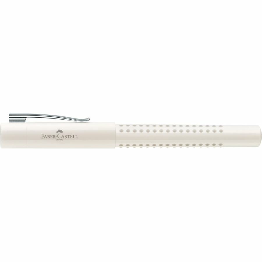 Faber-Castell Grip 2010 Coconut Milk – Füllfederhalter – Weiss – Edelstahl
