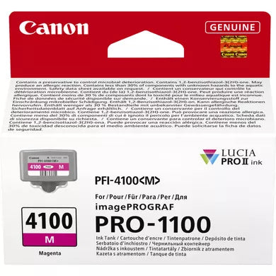 Canon Tintenpatrone PFI-4100 M, Magenta