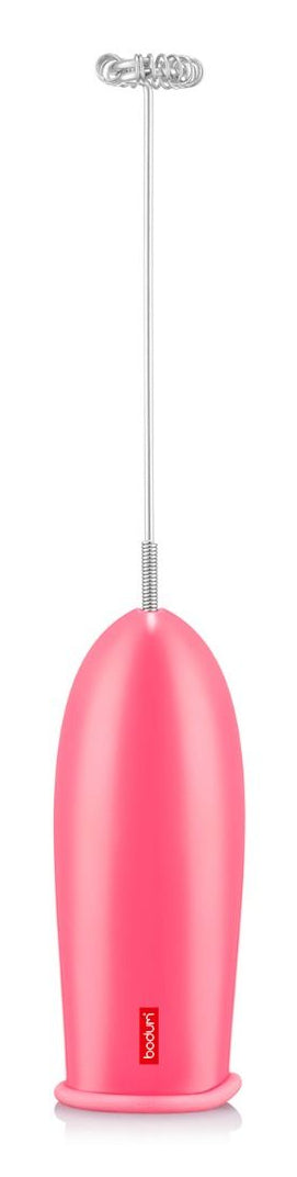 Bodum Milchschäumer-Stab 3040-539 – 2×AA – pink