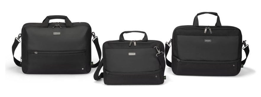 DICOTA Top Traveller FIVE Notebook-Tasche für Notebooks bis 16" – abschliessbar, Trolley-Band – schwarz
