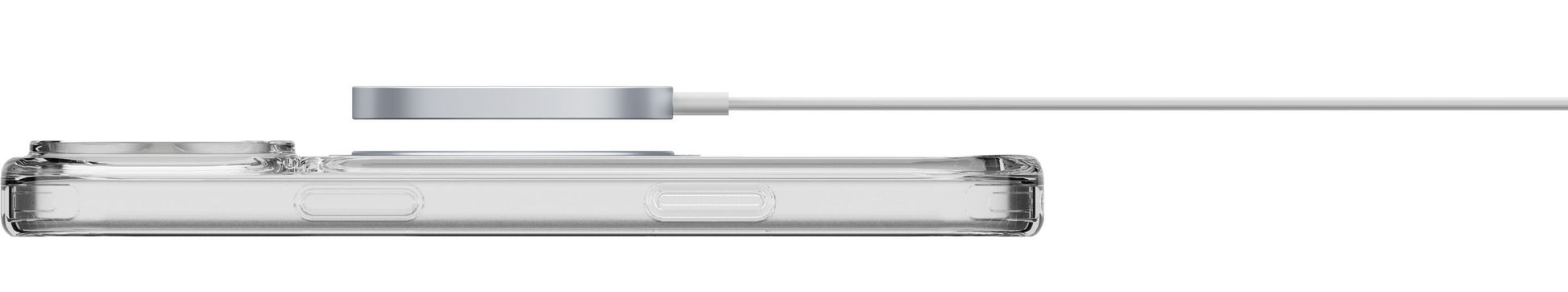 Cellularline Backcover – für Apple iPhone 17 – transparent – Kunstleder – MagSafe-kompatibel