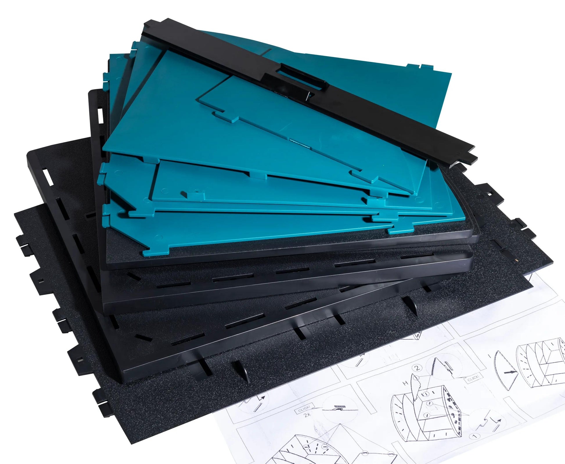 Exacompta NeoDeco Stehsammler – für Format A4 – 360 × 60 × 295 mm