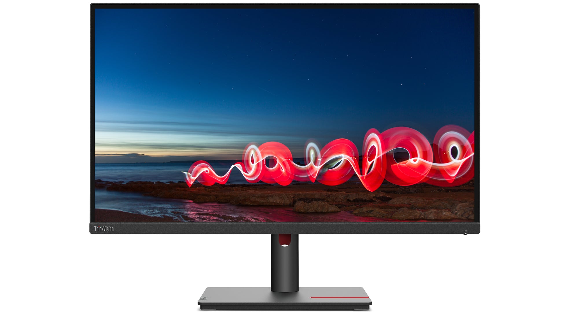 Lenovo ThinkVision T27i-30 – Monitor, 27", 1920 × 1080 (Full HD), IPS, 60 Hz, VESA 100 × 100, Schwarz
