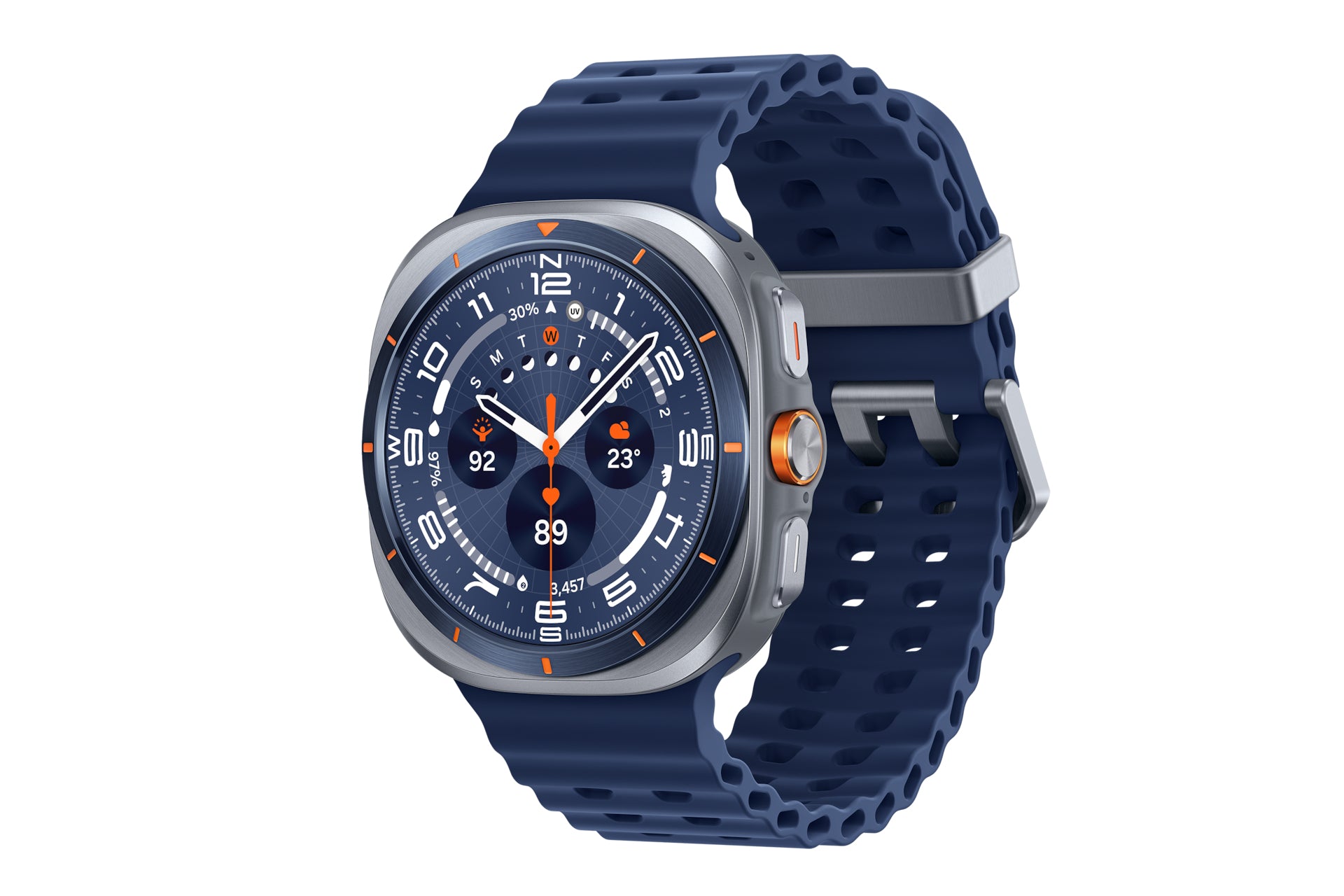 Samsung Galaxy Watch Ultra – Smartwatch – 47 mm, 1,5", LTE, WLAN, AMOLED, Silber