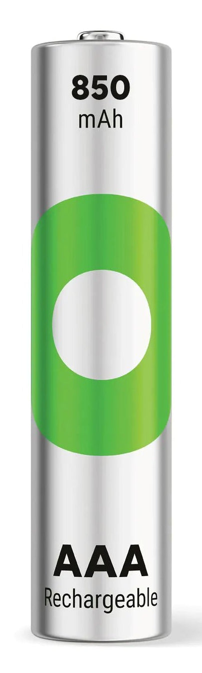 GP Batteries AAA Akkus, NiMH, 850 mAh, 1,2 V – 4 Stk.