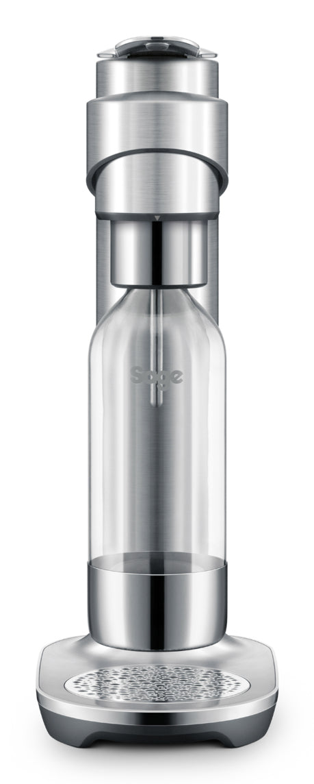 Sage Wassersprudler – inkl. 1 Flasche (Kunststoff), für 0,6 l CO₂-Zylinder, weiss