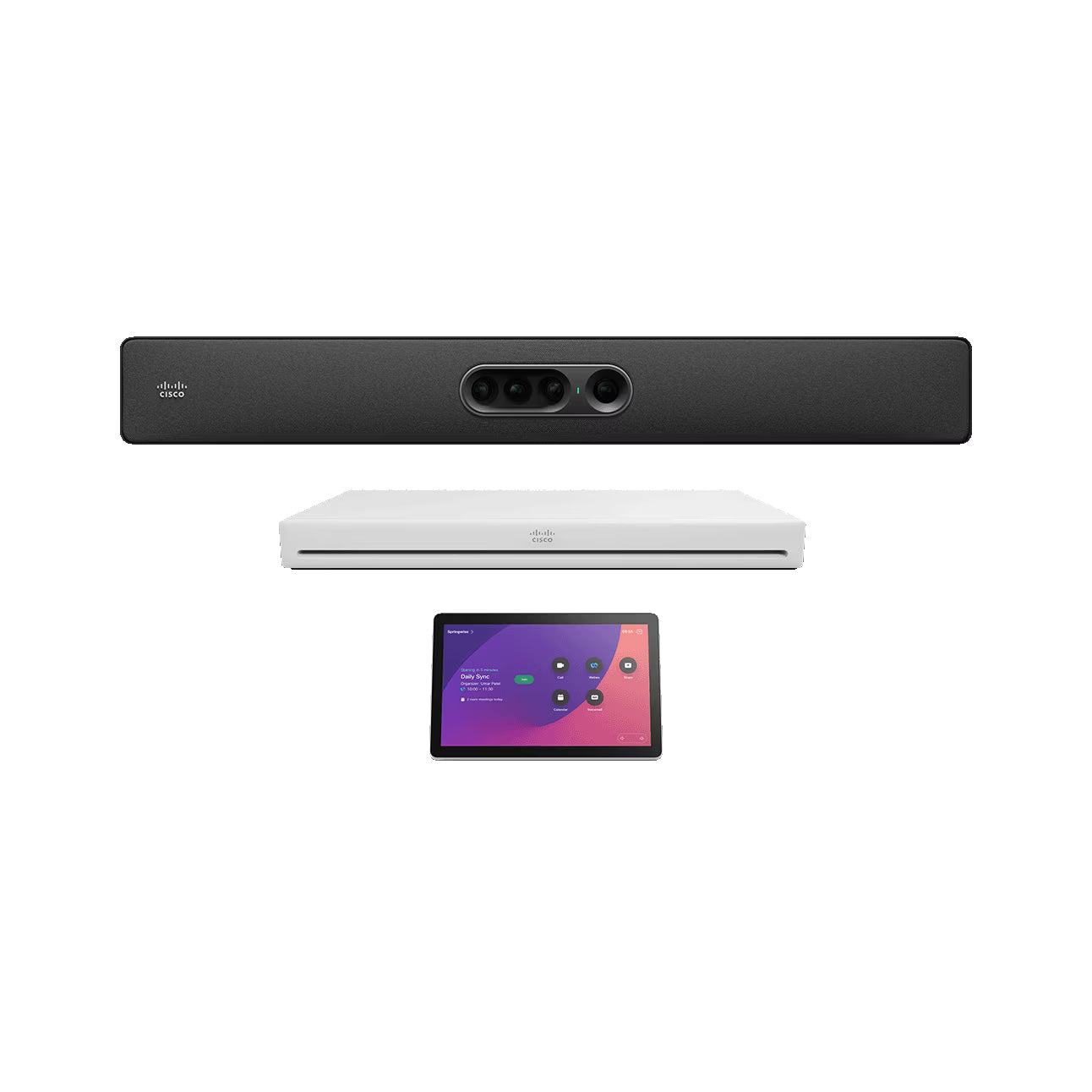 Cisco Room Kit EQ – Videokonferenzsystem – 5K, opt. 5×, Ethernet/LAN, Schwarz